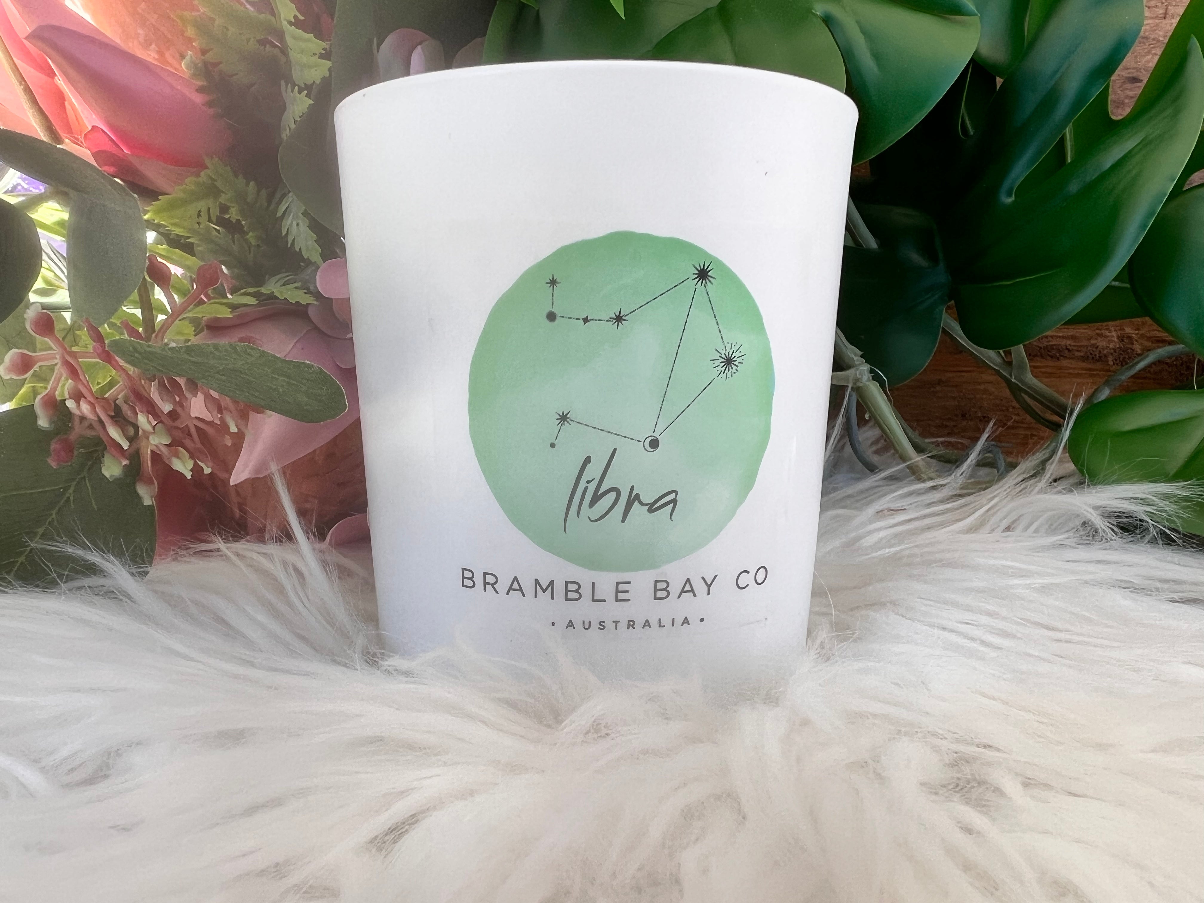 Libra Scented Candle Bramble Bay - Muse Crystals & Mystical Gifts