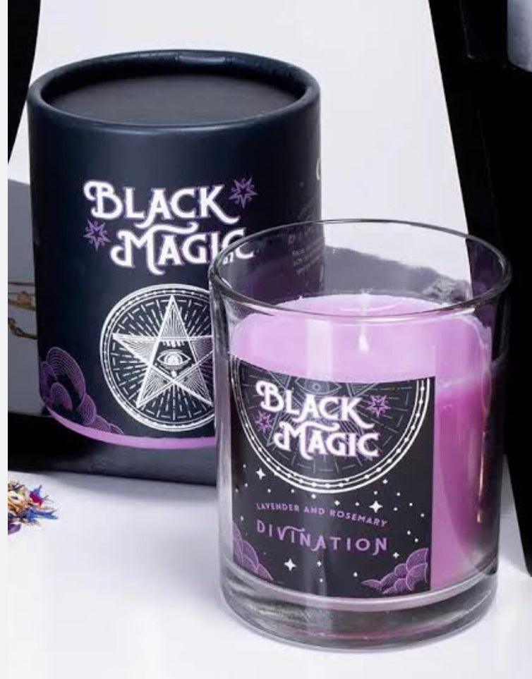 Magic Candle - Divination - Rosemary & Lavender - Muse Crystals & Mystical Gifts