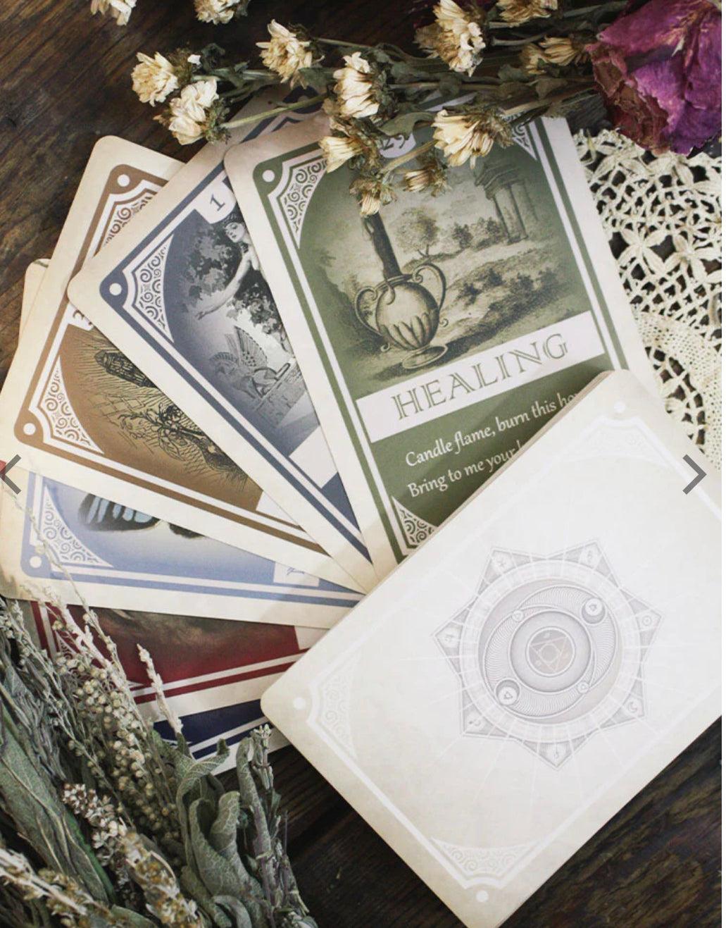 Magickal Spellcards Deck - Muse Crystals & Mystical Gifts