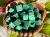 Malachite Tumble Stone Cube - Muse Crystals & Mystical Gifts