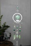 Mini Dream Catcher | Aventurine & Prehnite - Muse Crystals & Mystical Gifts