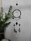 Mini Dream Catcher | Tourmalinated Quartz & Onyx - Muse Crystals & Mystical Gifts