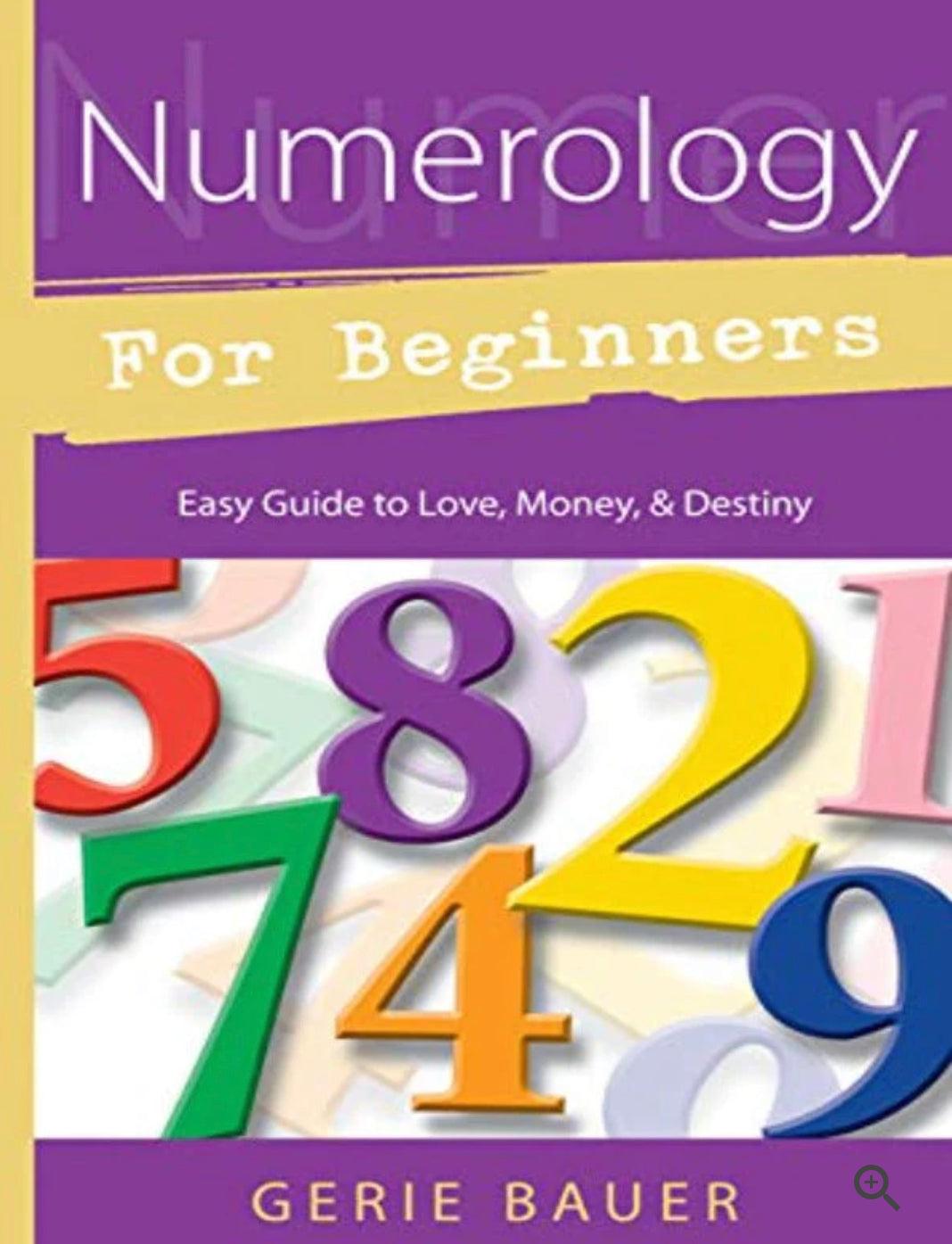 Numerology for Beginners - Book - Muse Crystals & Mystical Gifts