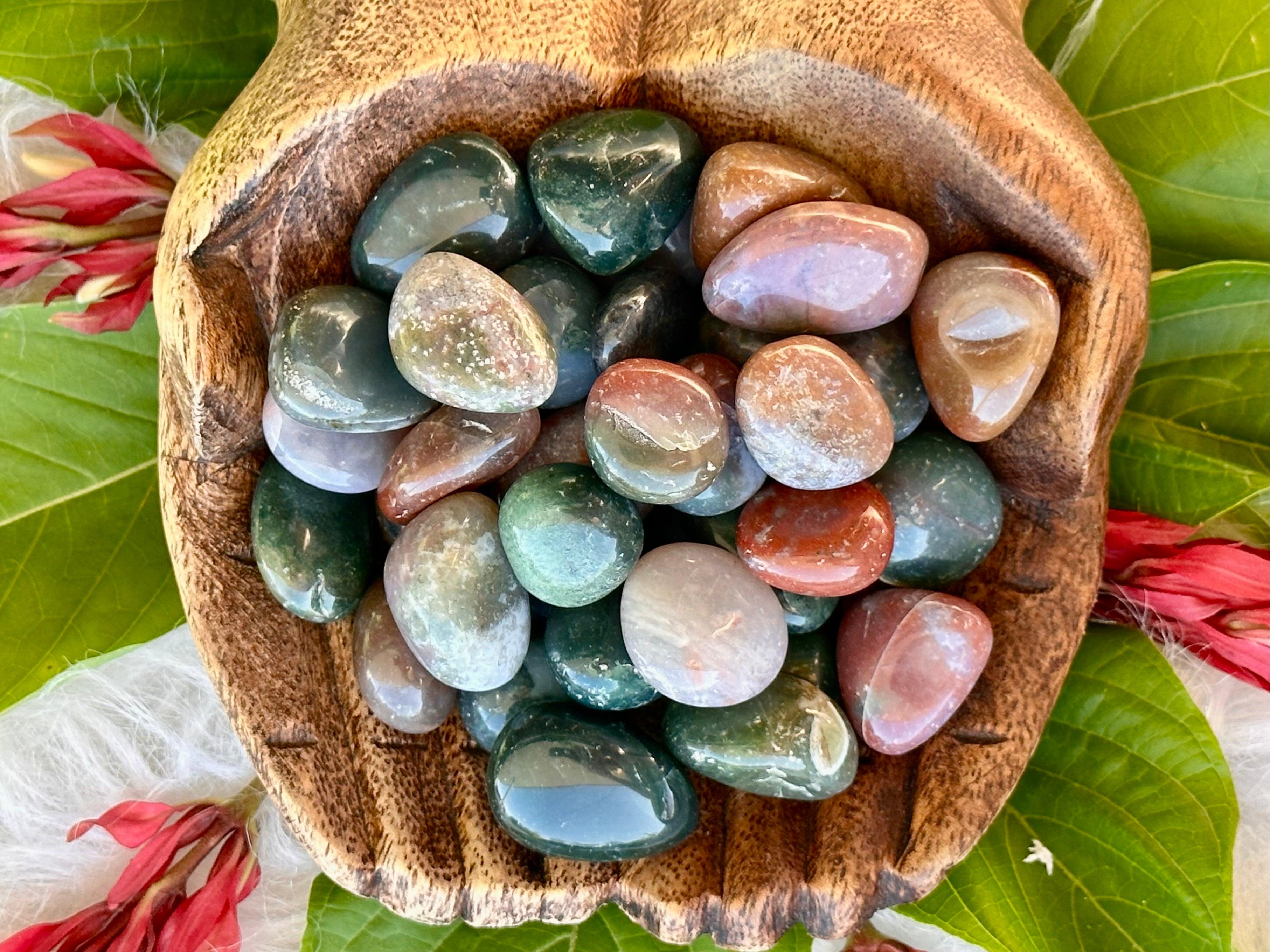 Ocean Jasper Tumble Stone - Muse Crystals & Mystical Gifts