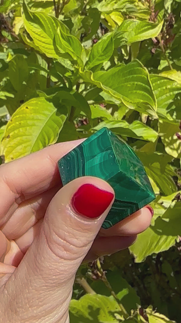 Malachite Cube ~ Transformation ~ b