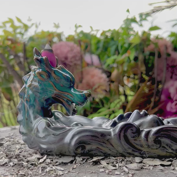 Dragon Back-flow Incense Burner