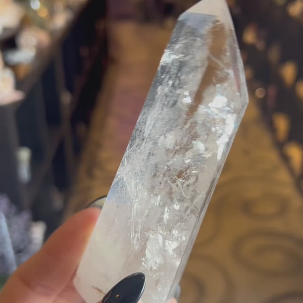 Smoky Quartz A Grade Generator Tower