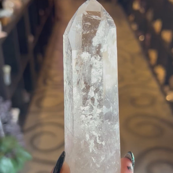 Smoky Quartz A Grade Generator Tower