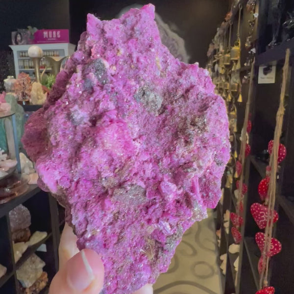 Glorious Ruby with Pyrite Specimen