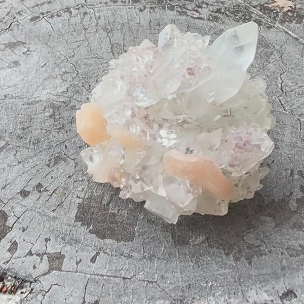 Natural Apophyllite Cluster