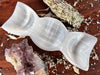 Selenite Cleansing & Charging Bowl - Triple Moon - Muse Crystals & Mystical Gifts