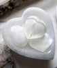 Selenite Heart Cleansing & Charging Bowl Large - Muse Crystals & Mystical Gifts