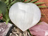 Selenite Puffy Heart Large - Muse Crystals & Mystical Gifts