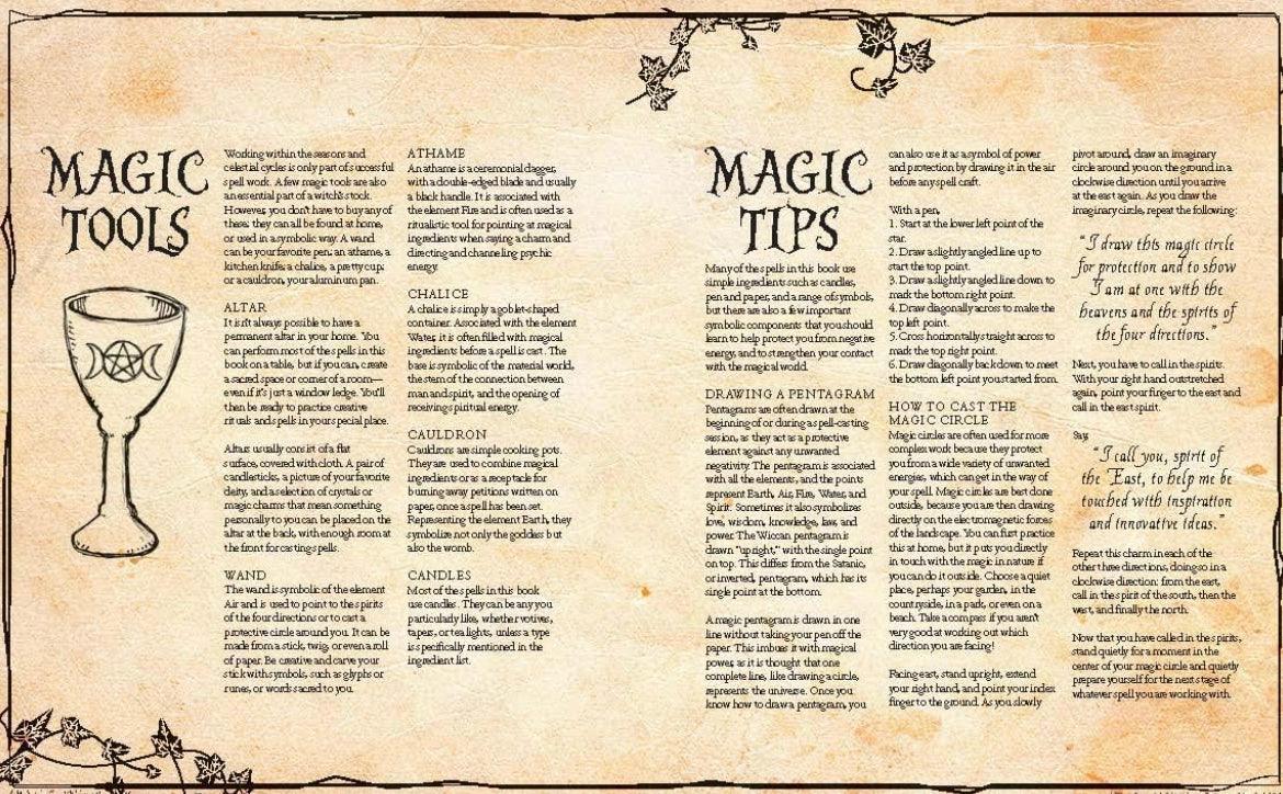 Spells for a Magical Year - Book - Muse Crystals & Mystical Gifts