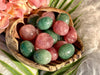 Strawberry Quartz Pink and Green Tumbles - Muse Crystals & Mystical Gifts