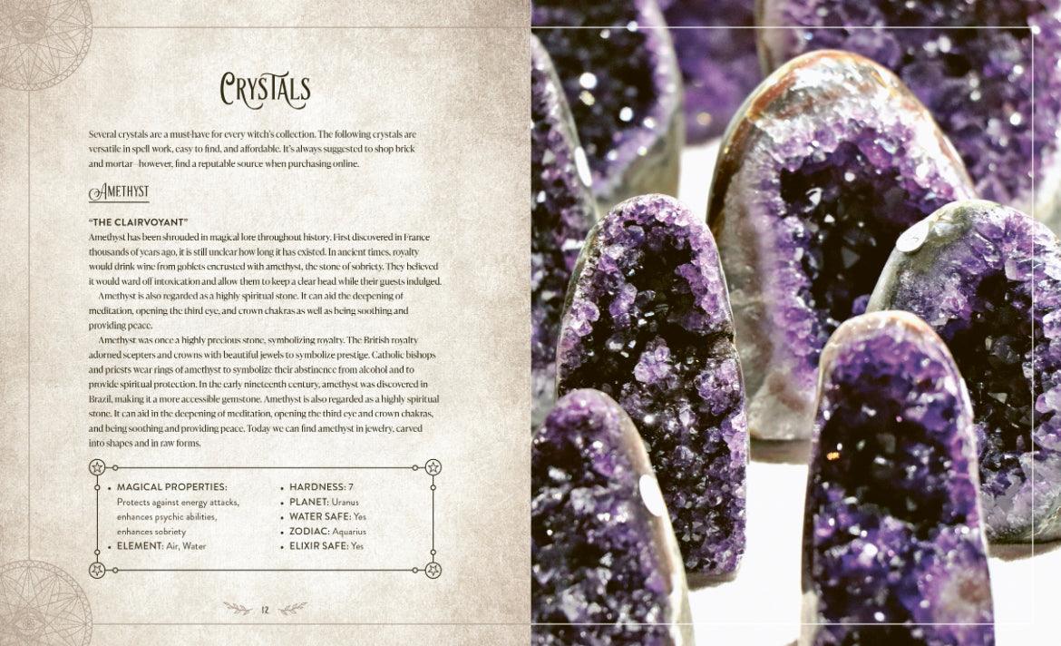 The Witches Complete Guide to Crystals - Sara Hadley - Muse Crystals & Mystical Gifts
