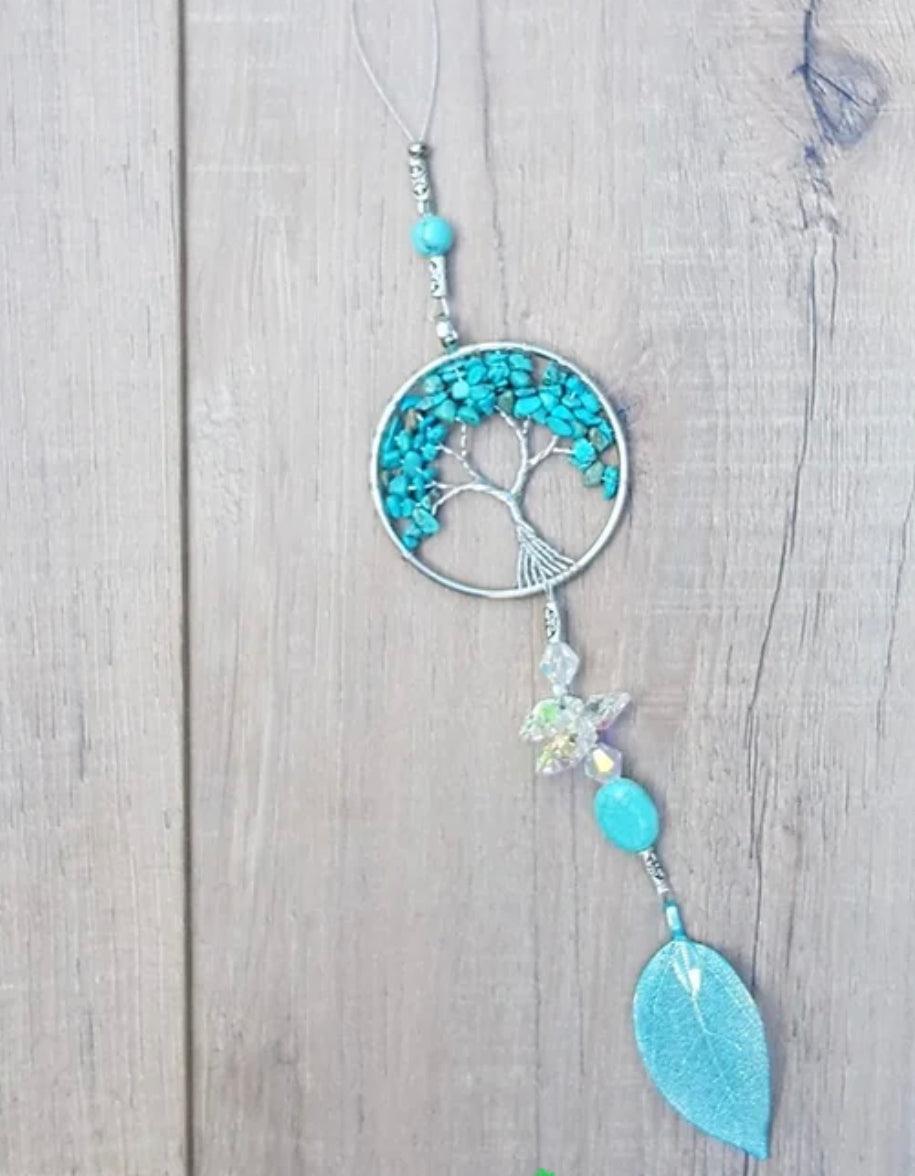 Turquoise Suncatcher Small - Muse Crystals & Mystical Gifts