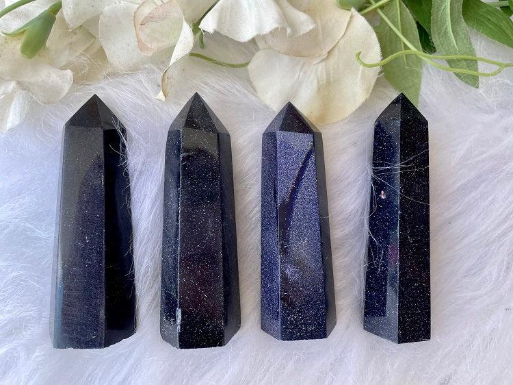 Blue Gold Stone Generator Points  - Muse Crystals & Mystical Gifts