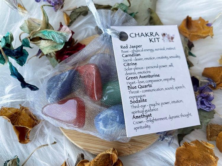 Chakra Tumbled Crystal Kit - Muse Crystals & Mystical Gifts