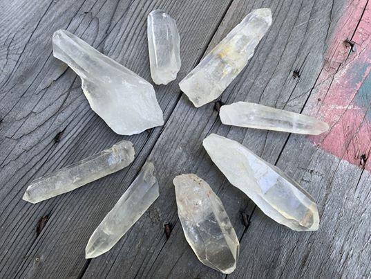 Clear Quartz Crystal Point Large - Muse Crystals & Mystical Gifts