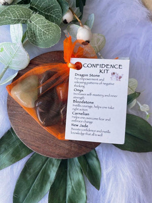 Confidence Tumbled Crystal Kit - Muse Crystals & Mystical Gifts