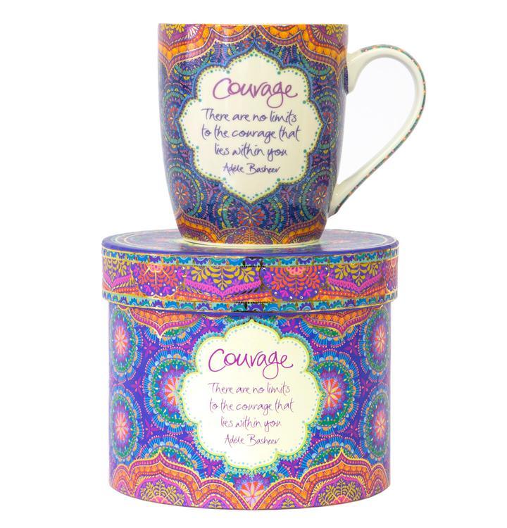 Courage Mug - Muse Crystals & Mystical Gifts