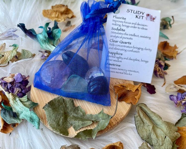 Study Tumbled Crystal Kit - Muse Crystals & Mystical Gifts