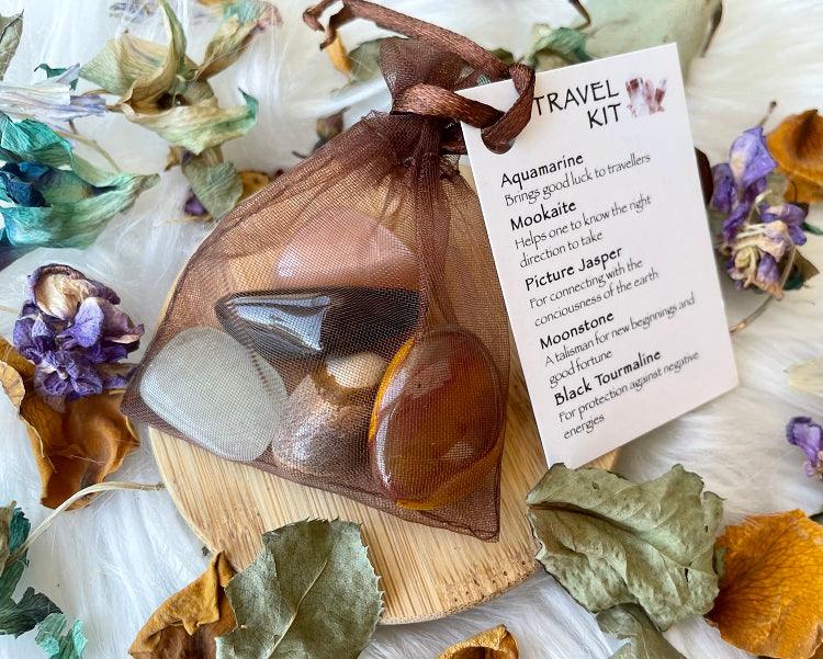 Travel Tumbled Crystal Kit - Muse Crystals & Mystical Gifts