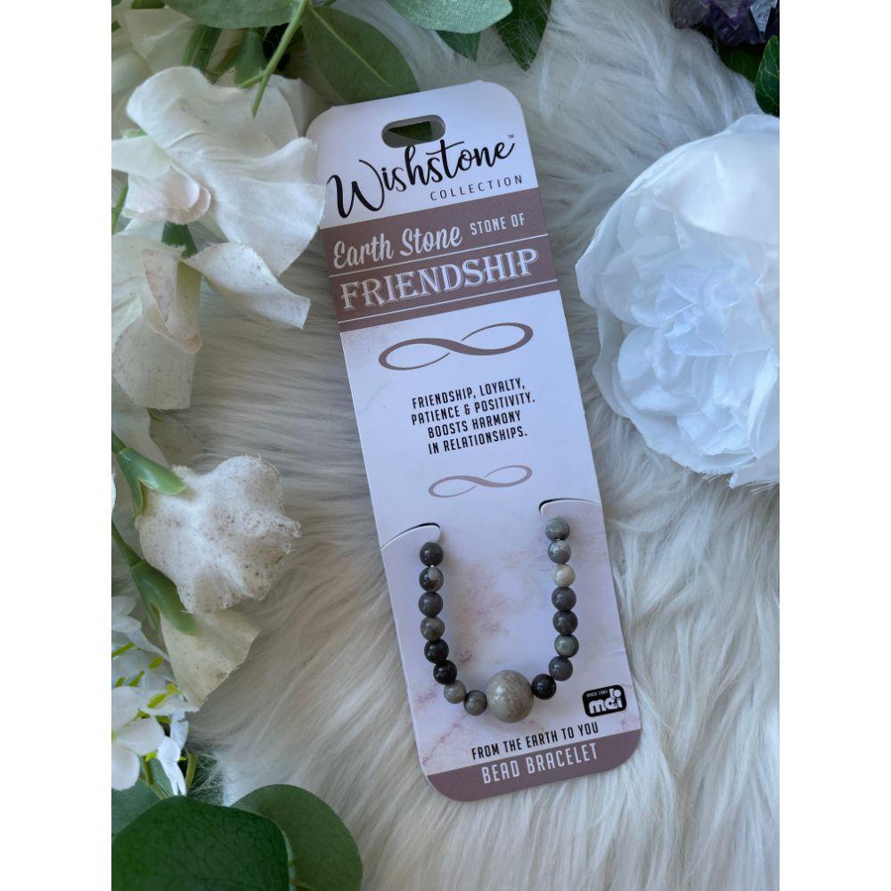 Wishstone Collection | Earth Stone Bead Bracelet - Muse Crystals & Mystical Gifts