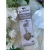Wishstone Collection | Earth Stone Heart Bag Charm - Muse Crystals & Mystical Gifts
